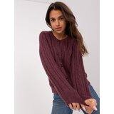 Wool Fashion Italia Sweater-AT-SW-2346-2.99P-Dark Purple Cijene