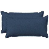 Jastuk s jastukom HOUTEN 2 kom. Plava Umjetni lan - Plava 40 x 80 cm 2 | shoptok.hr