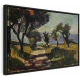 Slika - Henri Matisse – Corsican Landscape with Olive Trees 90x60 U crnom drvenom okviru | shoptok.hr