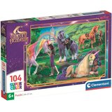 Clementoni Unicorn Akademija mavrično prijateljstvo 104-delni Supercolor puzzle - | Shoptok.si