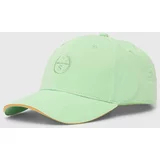 North Sails Bombažna bejzbolska kapa zelena barva