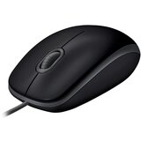 Logitech B110 Corded Mouse - SILENT - BLACK - USB - B2B Cijene