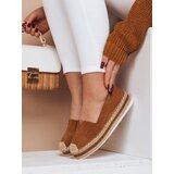 DStreet Espadryle damskie LANSI kamelowe | shoptok.hr