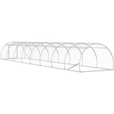  Kokošinjac Srebrna 800 x 150 x 100 cm Pocinčani čelik | shoptok.hr