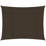  Jedro za zaštitu od sunca 160 g/m² smeđe 2 x 3,5 m HDPE | shoptok.hr