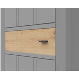 Hom`in garderobna omara siva, hrast artisan | Shoptok.si