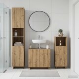  Set ormarića za kupaonicu 3 kom. Hrast artisan Prerađeno drvo | shoptok.hr