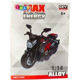  Metalni motor za sastavljanje 1:14 DIY - crno/zlatnii | Shoptok.si