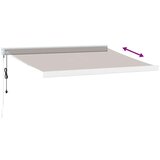 vidaXL Avtomatsko zložljiva tenda rjava 300x250 cm | Shoptok.si