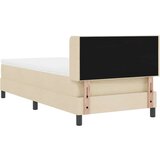  Boxspring krevet s madracem s madracem Krema 90 x 190 cm | shoptok.hr