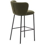 Kave Home Zelen barski stol (višina sedeža 75 cm) Ciselia – | Shoptok.si