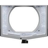 Maul LED-svetilka s povečevalnim steklom vitrum, z mizno spojko, bele barve | Shoptok.si