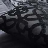 Catherine Lansfield Žametna okrasna blazina 43x43 cm Lattice Cut – | Shoptok.si