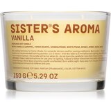 Sister's Aroma Candle Vanilla mirisna svijeća 150 g Cijene