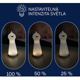 Zopa silikonska LED noćna lampica s baterijskom svjetiljkom – Dino | shoptok.hr