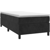Box spring krevet s madracem crni 100x200 cm baršunasti | shoptok.hr