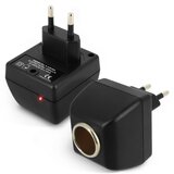 AVIZAR 12 v adapter za vticnico za cigaretni vžigalnik z led indikatorjem polnjenja - crn, (21123567) Cene