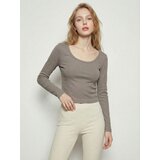Sinsay Pamučna bluza s dugim rukavima | shoptok.hr