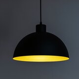  Luster na kablu VESPER 1xE27/15W/230 prečnik 18 cm crna/zlatna | Eponuda.com