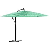  Vrtni suncobran s drvenim stupom zeleni 246x246x230 cm | Eponuda.ba