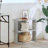  Regal za knjige s 3 razina boja hrasta 60x30x60 cm drveni | shoptok.hr