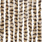  Zastor protiv muha bež i smeđa 90 x 200 cm od šenila | shoptok.hr