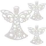  Set Ukrasa za Božićno Drvce - Anđeli 10 cm, 3 komada | shoptok.hr
