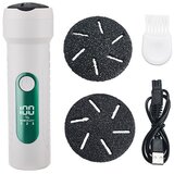 INF Digitalna 3-stopenjska električna turpija za stopala, USB, vodoodporna White, (5000283882) | Shoptok.si