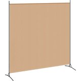  Jednopanelna pregrada Bež 175 x 180 cm Tkanina | shoptok.hr