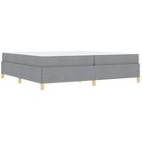  Krevetna konstrukcija Svijetlo siva 200 x 200 cm tkanina | shoptok.hr