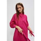 Moodo Shirt dress with belt at the waist Cene