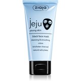 Ziaja Jeju Young Skin crna maska za čišćenje za mladu kožu lica 50 ml Cijene