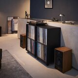 YAMAZAKI Crni metalni regal na kotačima 40x73x38 cm Tower – | shoptok.hr