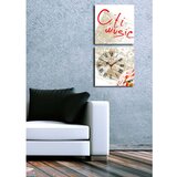 Wallity zidni sat 2P2828CS-14, 60x28 cm, 2 dela Cene