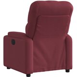  Naslonjač od tkanine crvena boja vina | shoptok.hr