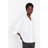 Trendyol Ecru Back Detailed Shirt | Shoptok.si