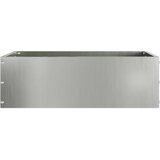 vidaXL Robovi trave 6 pcs srebrna 40 x 40 x 13 cm Cinkana jeklena | Shoptok.si