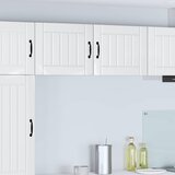  Ormar za Zid Lucca 2 pcs Bijela visokog sjaja 50 x 31 x 40 cm | shoptok.hr