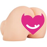 Pipedream PDX Elite - vibracijski 2u1 masturbator (prirodan) u