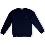 Organic Monkey Puloverji Sweatshirt - Navy Modra | Shoptok.si