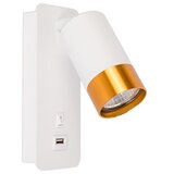  Zidno spot svetlo sa USB punjačem 1xGU10/35W/230V belo/zlatno | Eponuda.com