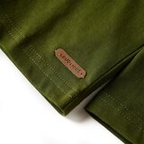  Dječja majica dugih rukava tamna kaki 104 | Eponuda.com