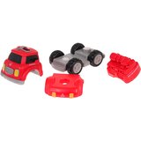 Vatrogasni kamion za igru s magnetima - crveni | Shoptok.si