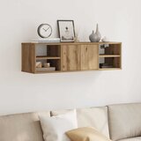 Maison Chic Stenska omarica - Zidna omarica artisan hrast 101x30x29 cm inženirski les iu290, (22063650) | Shoptok.si