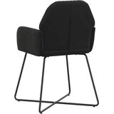  Trpezarijske stolice 4 pcs Baršun Crna 55 x 50 x 84 cm | Eponuda.ba