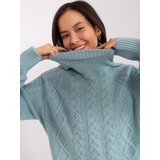 Wool Fashion Italia Sweater-AT-SW-2355-2.30X-Dark Mint Cijene