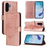 Chameleon Preklopna torbica (WLGO-Butterfly) za Samsung Galaxy A27 5G, roza-zlata | Shoptok.si