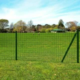 Euro ograda čelična 25 x 1,7 m zelena