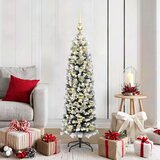 vidaXL Umestno božično drevo Zelena 150 cm PVC in Jeklo in Plastika | Shoptok.si