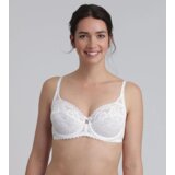 DIM PLAYTEX UNDERWIRE BALCONETTE BRA - Women's lace bra with underwire - white Cene